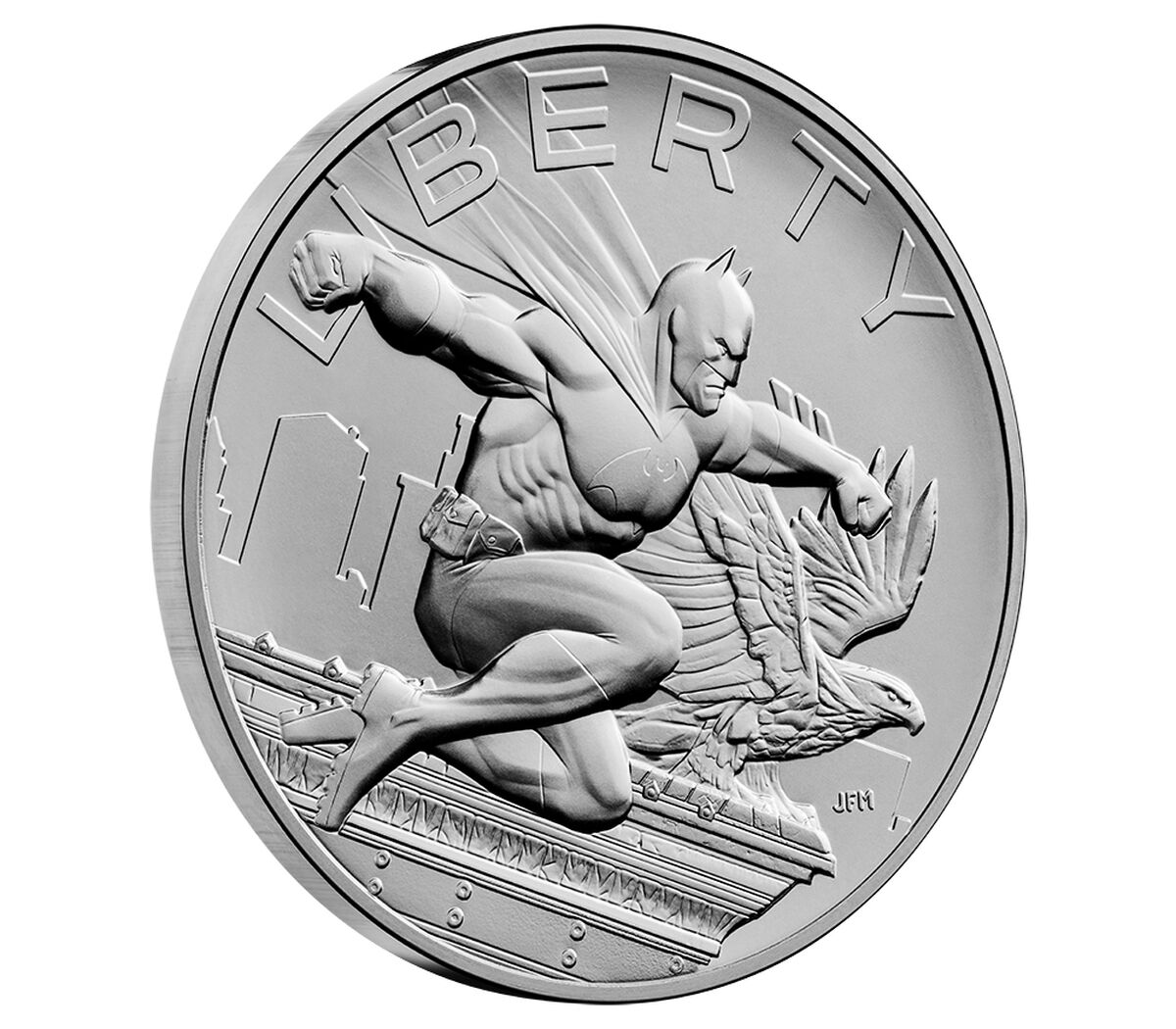 Comic Art One Ounce Silver Medal &ndash; Batman&trade;, , hi-res image number 7.0